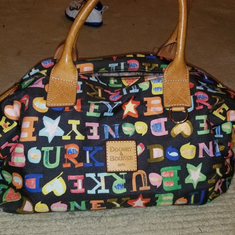 Dooney and Bourke graffiti satchel